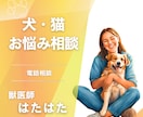 現役獣医師が、ペットのお悩み相談をお受けします 抱え込まず、どうぞお気軽にご相談ください！ イメージ1