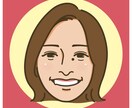 似てる、シンプル似顔絵。描きます ちゃんと似てる！ビジネスやアイコン向きなシンプル似顔絵です。 イメージ3