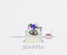デザートタイムのペットちゃんのイラストを制作します ペットちゃんの頭にトッピングを乗せたデザートタイムのイラスト イメージ3