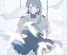 歌ってみたのサムネ、動画用のイラストを制作します 本家動画の絵柄、雰囲気に近づけたイラストを描きます！ イメージ2