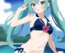 可愛い女の子のイラスト描きます あなたの要望に合ったイラストを描きます♪ イメージ1