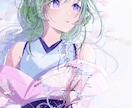 和風な一枚絵、アイコン、サムネ、キャラデザ描きます 綺麗、儚さのある絵に仕上げます イメージ4