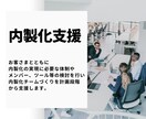 BtoB企業向けの内製化支援サービスを行います BtoB企業がマーケを自走できるよう運用体制を整えます イメージ1