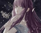 厚塗りで透明感のあるイラスト描きます 男性も女性も、和風も洋風もお任せください イメージ4