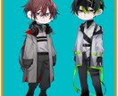個性的なSDキャラ描きます 個人用途でのグッズ使用も可能です。 イメージ2