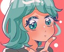 最短納品2日から！✐POPかわいいアイコン描きます POPでかわいい、貴方だけのアイコンを描かせていただきます！ イメージ2
