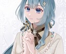 女の子のイラストを制作します 可愛い、綺麗な女の子のイラストです！ イメージ3