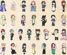 SDキャラ・ミニキャライラスト制作します YouTubeやWebで使えるキャライラストを作成します イメージ6