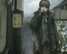 ちょっぴり暗くて重可愛い！厚塗りイラストを描きます 詳細なご要望にも対応いたします！お見積などだけでもお気軽に！ イメージ1