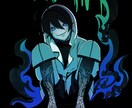 かっこいい系のイラスト全般・Live2D制作します キャラデザや1枚イラスト、Live2Dその他制作します！ イメージ1