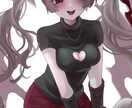 １枚絵、キャラデザ、立ち絵描きます かわいい、病み、地雷等が得意です イメージ2