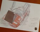 写真からおしゃれかわいいイラスト描きます インテリアのドレスアップにワンポイント イメージ1