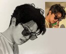 リアルな似顔絵をお描きします 鉛筆デッサン　プレゼントなどにぜひ！ イメージ2