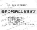 コロナ禍による在宅副業時代だからこそ教えます 先行有利な副業!PDFを使うだけの最新副業【稼ぎ方】とは? イメージ1