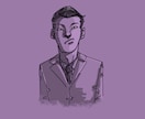 イラスト描きます シンプルで記憶に残る人物イラストを描きます。 イメージ2