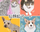 データでお渡し♡ペットの似顔絵をアートに描きます SNSのアイコン、グッズへの加工も自由♪ イメージ1