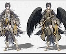 スタイリッシュなキャラクターをデザインします パーツ分け・モデリング・三面図作成など柔軟に対応いたします！ イメージ7
