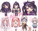 SDキャラクターを描きます ❀あなたのキャラクターをかわいいミニサイズに❀制作期間2ヶ月 イメージ3