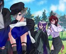感情や空気感を大切にしたイラスト制作します キャラクターの「温度」や「感情」を感じる一枚に仕上げます イメージ4