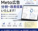 Meta広告の分析・改善提案します 成果が出ない原因をプロが特定します イメージ1