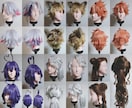 コスプレ・ドール/オーダーウィッグ受付ます 現役レイヤーが様々な用途に合わせたウィッグをお作りいたします イメージ2