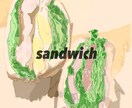 心に残るイラストを作成します 人，動物だけでなく食べ物、メニュー写真なども承ります。 イメージ1