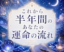 お試し鑑定◇今後、半年間のあなたの運勢を占います 素敵な半年間を送るために”あなた専用の言葉の処方箋”をお届け イメージ1