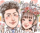 臨機応変にポップな似顔絵を描きます 細かいところまでご相談可！プレゼントにいかがですか？ イメージ5