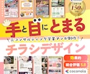 効果的で安い！シンプルで目を惹くチラシを作成します 【チラシ・リーフレット】プロデザイナーが丁寧にデザインします イメージ1
