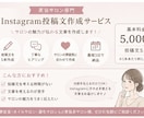 美容サロンのInstagram投稿文を作成します 投稿内容を伝えるだけでOK！魅力が伝わる文章を作成します イメージ1