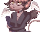 病んでるイラストアイコン描きます 貴方のオリキャラ人外をリメイクします! イメージ5