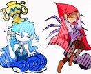 ご依頼に沿ったオリジナルイラストを描きます オリキャラのイラスト化や、愛用品の擬人化などにどうぞ イメージ5