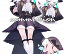 TRPGのキャラクター立ち絵を描きます ヴィネット風立ち絵も可能です！ イメージ3