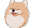 あなたのペットを可愛いイラストにします シャツやお散歩バッグ等グッズ化の相談も可能 イメージ3