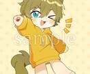 ちびキャラなどの立ち絵を描きます 表情豊かでかわいらしいキャラをお届けします！ イメージ3