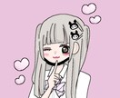 かわいいイラスト描きます SNSアイコン、ヘッダーなど(∩˃o˂∩)♡ イメージ1