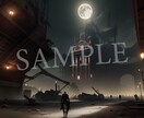 退廃的な風景・背景イラスト制作します ダークな世界観の演出用のイラスト背景を提供します❗ イメージ1