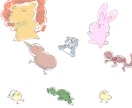 可愛い！生き物のSNSアイコン描きます 動物・爬虫類（カエル・トカゲ）など、かわいく描きます！ イメージ2
