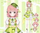 企業VTuber並み！ロゴ、SDキャラも制作します デビュー徹底サポート！満足いくまで修正無制限、著作権譲渡 イメージ6