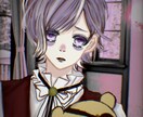 あなただけのイラストをお届けいたします どこか影のある雰囲気がお好きな方に特にオススメです イメージ4