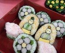 手作り雛祭り☆ﾃﾞｺ手巻き寿司 イメージ1