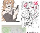 商用◎ 丁寧なイラスト・立ち絵を描きます 活動者様にもオススメ！動画、アイコン、立ち絵、グッズ用など イメージ6