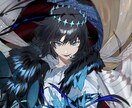 描写範囲オプションなし！自由な構図でお描きします 顔アップもバストアップも全身も自由自在！ イメージ1