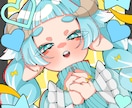 アイコン作成を承っております かわいいイラスト作ります✨️ポップで可愛いが得意です‼️ イメージ2