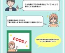 商用OK★喜怒哀楽表情5点 セット作成します SNSや吹き出しアイコンに♪バリエーション豊富で使い道多数！ イメージ9