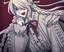 一枚絵お描きいたします パキッとした目を引くイラストが描けます！ イメージ4