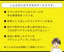 格安★修正無制限！高クオリティのチラシを作ります 【ココナラ最安価格】4000円~でチラシ制作！ イメージ2