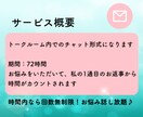 電話が苦手な方に！人間関係の悩み聞きます 臨床心理学科卒の元セラピストと72時間無制限お悩みチャット♪ イメージ6