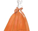 お洒落なウェルカムボード用イラストを描きます ファッションイラスト&デザインでこだわりの結婚式を彩ります イメージ5