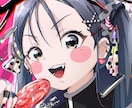 SNS用可愛いアニメ風イラスト描きます！ます アニメにでてきそうなかわいいオリジナルイラストを作成します！ イメージ7